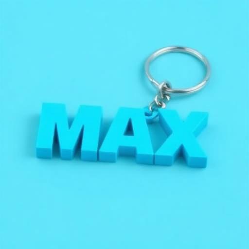 Custom Name Keychain
